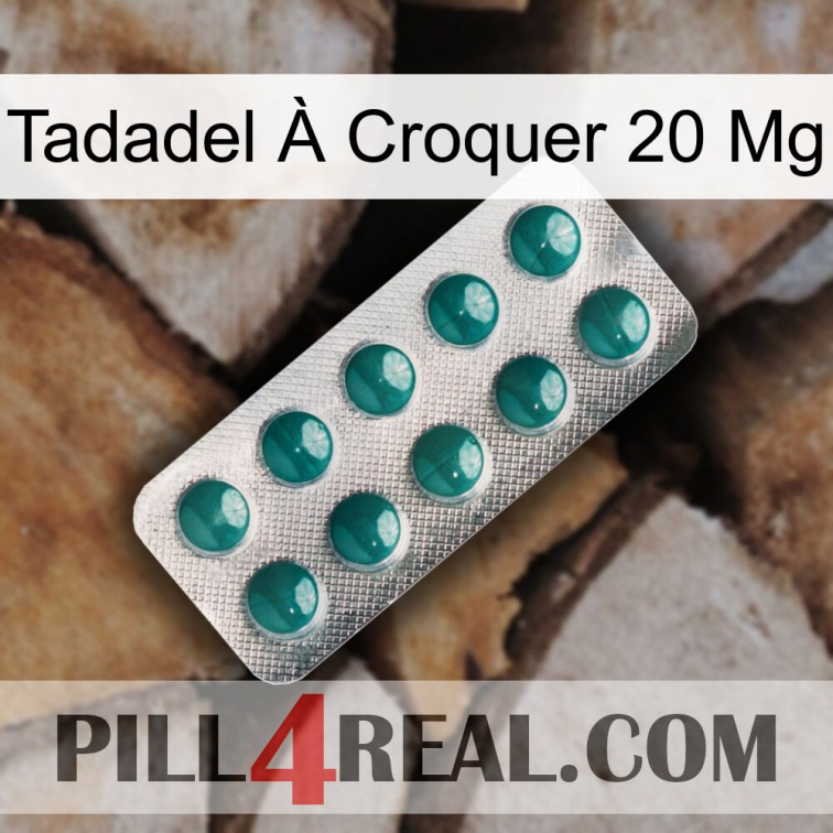 Tadadel À Croquer 20 Mg dapoxetine1
